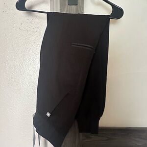 Figs scrub black pants xxs regular